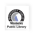 Monterey public library button